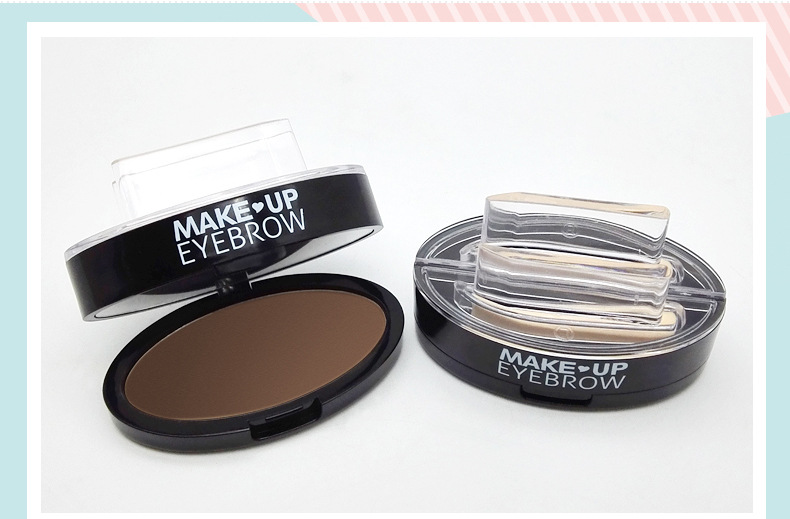 Bioaqua Charm Seal Lazy Eyebrow Powder One Printing Molding Eyebrow Powder Thrush Eyebrow Stamp Powder Eyebrow Powder Cosmetics Wholesale
