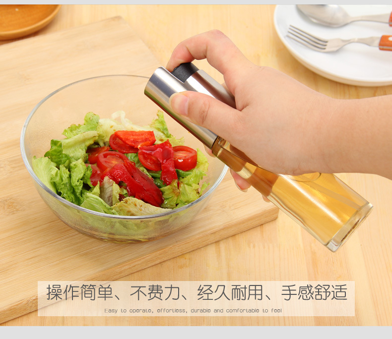 New stainless steel oil bottle glass oil can barbecue spray bottle spray bottle spray bottle spray bottle New stainless steel oil bottle glass oil can barbecue spray bottle spray bottle spray bottle spray bottle