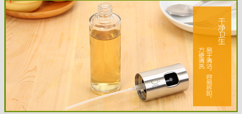 New stainless steel oil bottle glass oil can barbecue spray bottle spray bottle spray bottle spray bottle New stainless steel oil bottle glass oil can barbecue spray bottle spray bottle spray bottle spray bottle