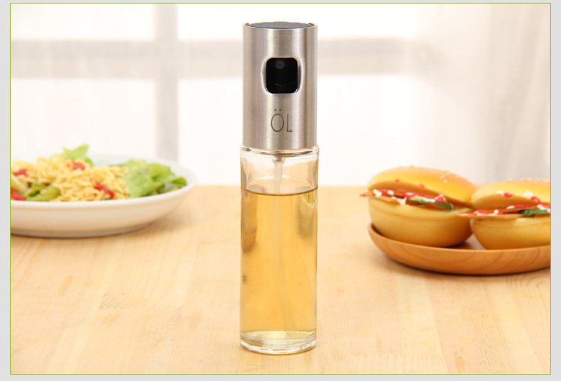 New stainless steel oil bottle glass oil can barbecue spray bottle spray bottle spray bottle spray bottle New stainless steel oil bottle glass oil can barbecue spray bottle spray bottle spray bottle spray bottle