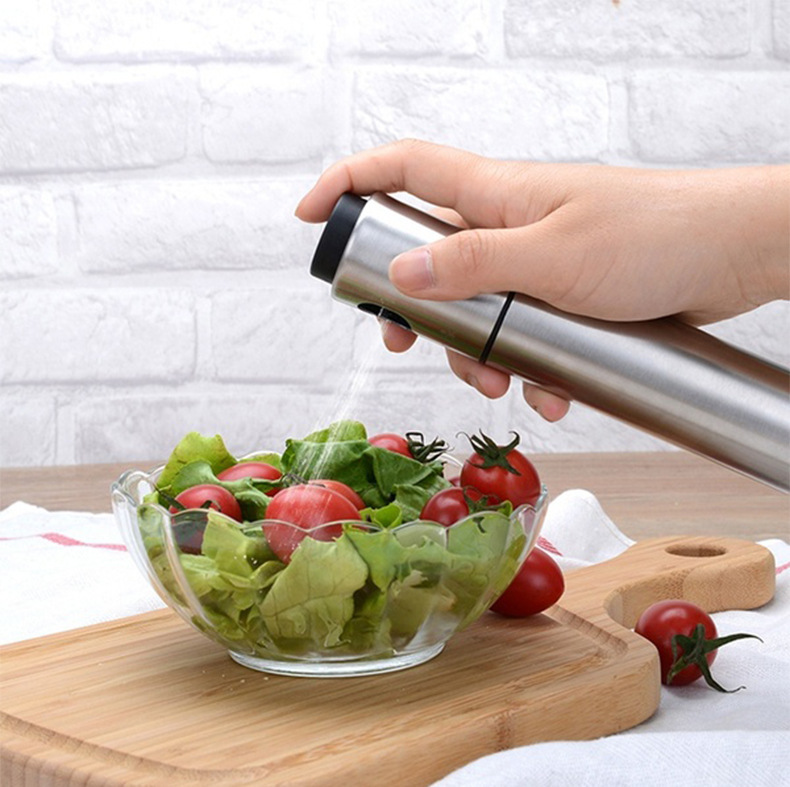 The new 100ml stainless steel leak-proof spray bottle spray-type stainless steel controlled oil can The new 100ml stainless steel leak-proof spray bottle spray-type stainless steel controlled oil can