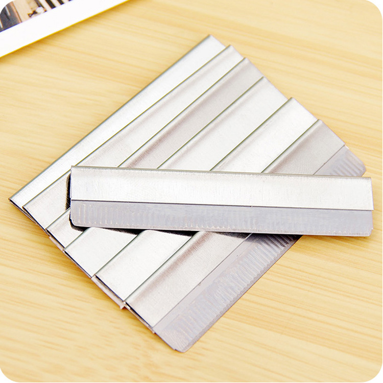 Korean Beauty Eyebrow Scraper Thrush Eye-Brow Knife Instrument Special Japanese Eyebrow Trimming Blade for Makeup Artist (10 Pieces)