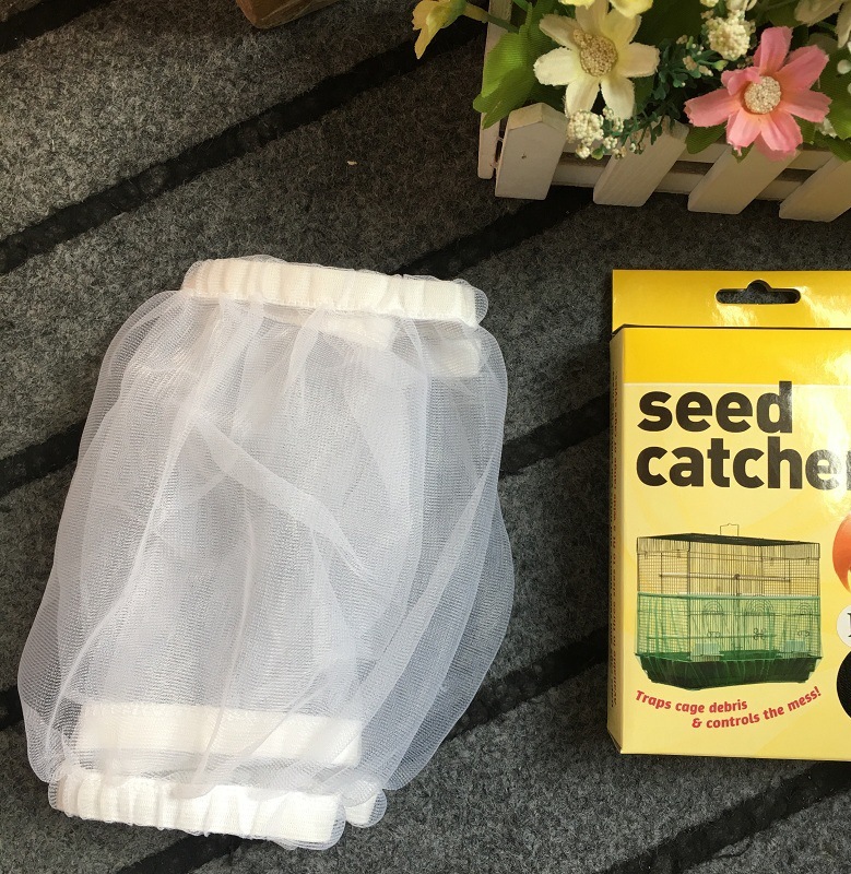 Mesh Bird Cover Dust-Proof Bird Cage Accessories Thrush Starling Voile Cover Large, Medium and Small Number