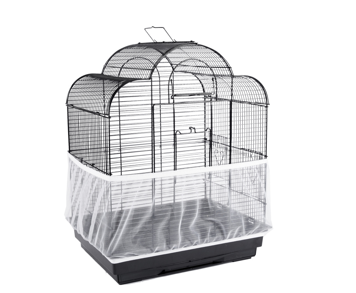 Mesh Bird Cover Dust-Proof Bird Cage Accessories Thrush Starling Voile Cover Large, Medium and Small Number