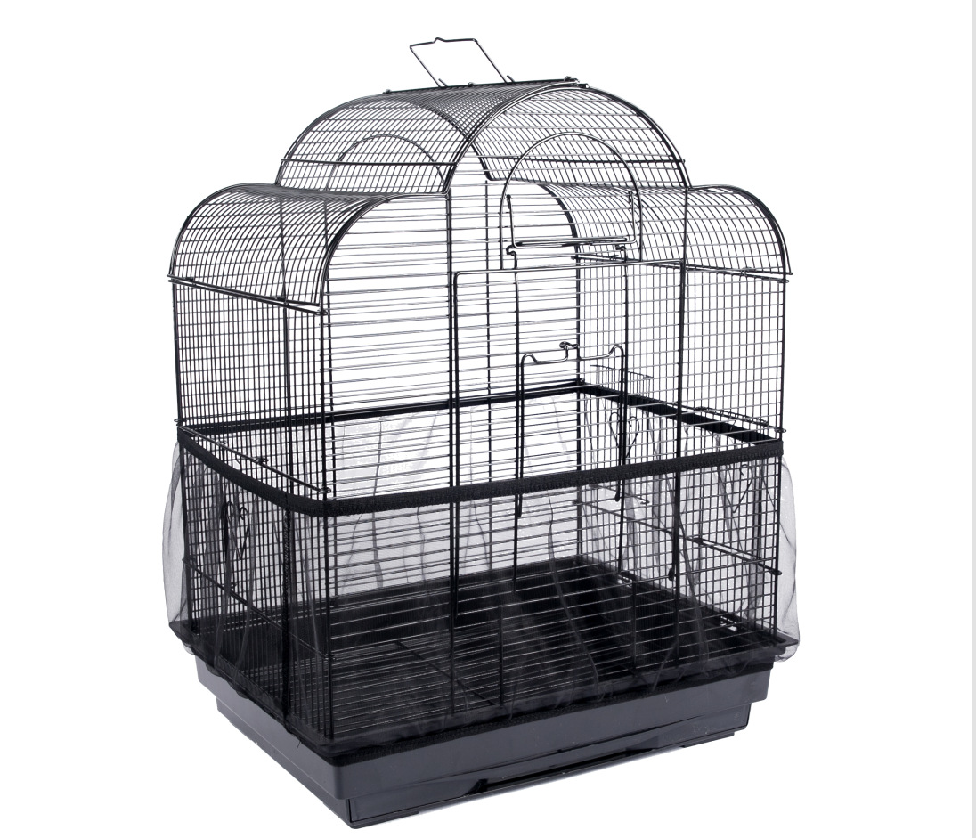 Mesh Bird Cover Dust-Proof Bird Cage Accessories Thrush Starling Voile Cover Large, Medium and Small Number