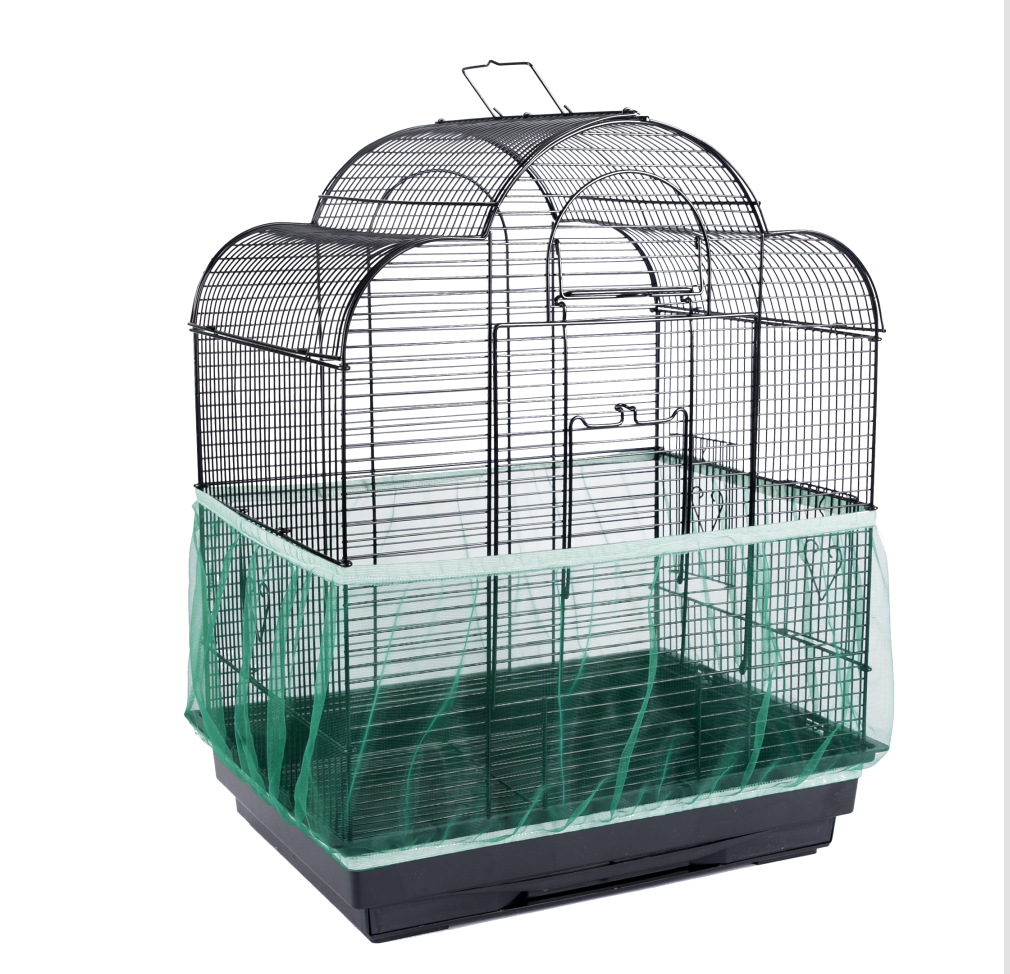 Mesh Bird Cover Dust-Proof Bird Cage Accessories Thrush Starling Voile Cover Large, Medium and Small Number