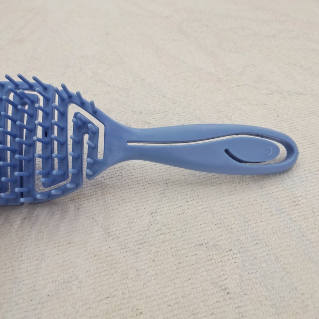 Bathroom Hollow Elastic Comb Broken Hair Massage Scalp Wet and Dry Static Tangle Teezer Princess Comb Mosquito-Repellent Incense Comb