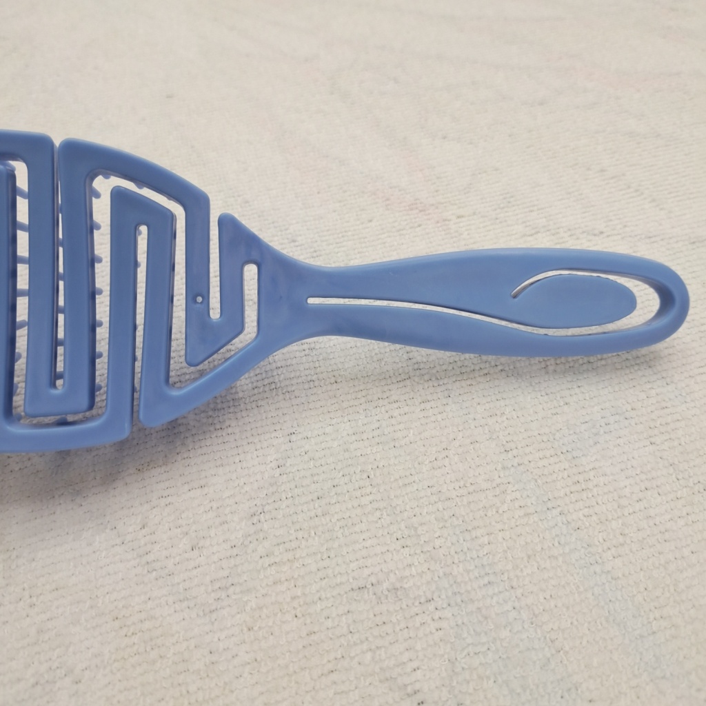 Bathroom Hollow Elastic Comb Broken Hair Massage Scalp Wet and Dry Static Tangle Teezer Princess Comb Mosquito-Repellent Incense Comb