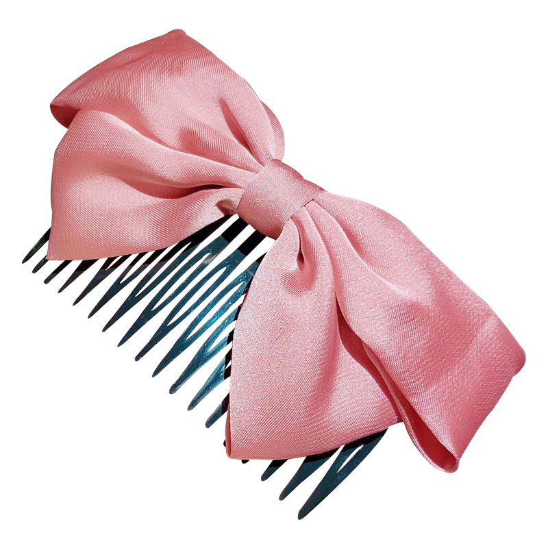 Hair Comb Barrettes Headwear Children&#039;s Hairpin Girls&#039; Clip Non-Slip Bow Bangs Comb Broken Hair Accessories Korean Style