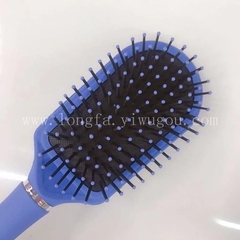 Longfa Vanessa Factory Direct Sales Frosted Elastic Paint Comb Rubber Airbag Massage Comb Tangle Teezer Hair Curling Comb Longfa Vanessa Factory Direct Sales Frosted Elastic Paint Comb Rubber Airbag Massage Comb Tangle Teezer Hair Curling Comb