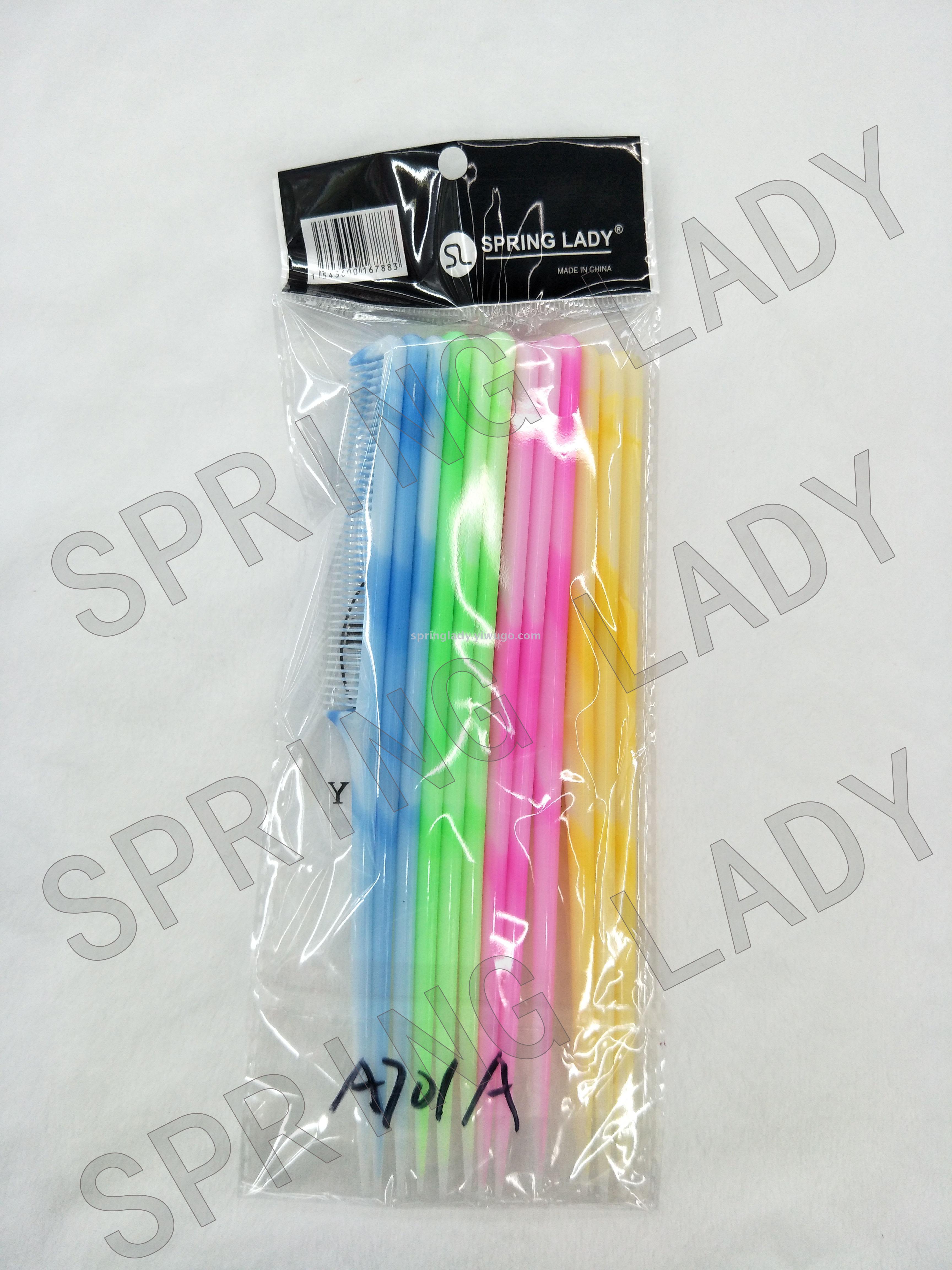Hairdressing Professional Makeup Comb Plastic Pointed Tail Comb Fluff Comb Evening Wear Comb Hair Pick Comb Wholesale Spring Lady