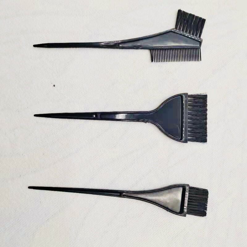 Professional Hairdressing Hair Dyeing Tools Bleaching Hair Dyeing Brush for Hair Salon Two-Side Dyeing Comb Soft Hair Paris Painting Dyeing Brush Sub-Set