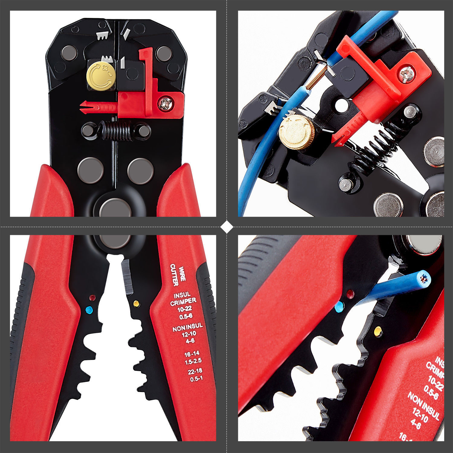 Multi-Function Electricians' Pliers Automatic Wire Stripping Pliers Wire Stripping Pressed Jointing Wire Pliers Multi-Function Electricians' Pliers Automatic Wire Stripping Pliers Wire Stripping Pressed Jointing Wire Pliers