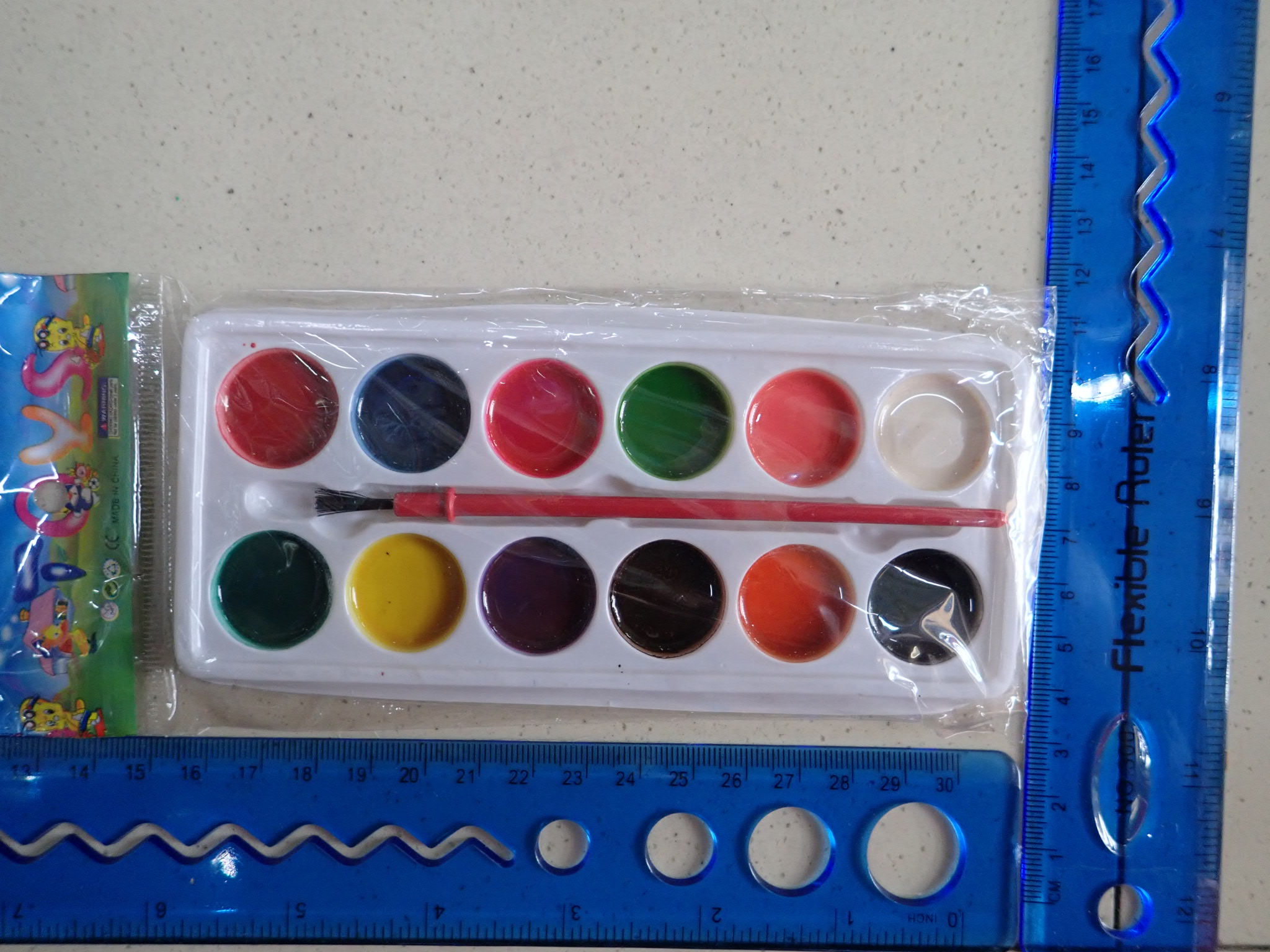Watercolor Pressed Powder Set 6 Colors 8 Colors 12 Colors 16 Colors 18 Colors 24 Colors Watercolor Powder Non-Toxic Watercolor Powder