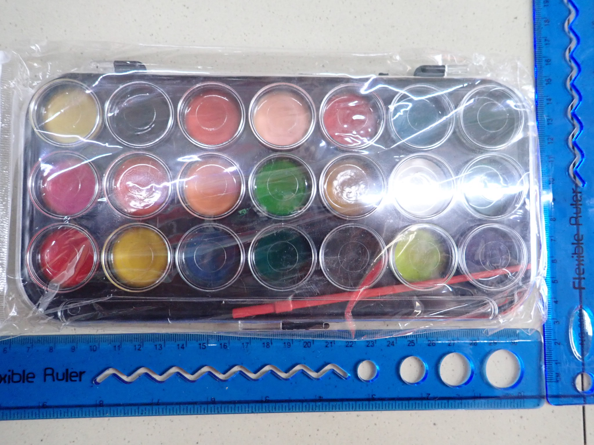 Watercolor Pressed Powder Set 6 Colors 8 Colors 12 Colors 16 Colors 18 Colors 24 Colors Watercolor Powder Non-Toxic Watercolor Powder