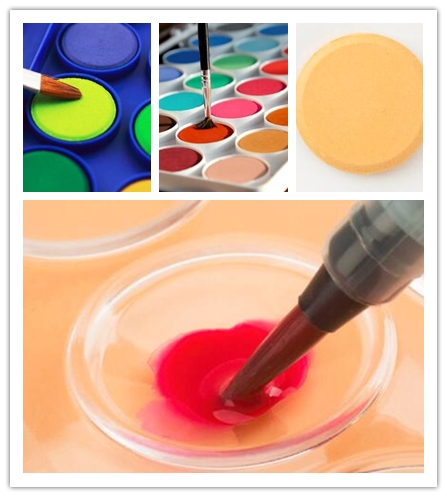 Watercolor Pressed Powder Set 6 Colors 8 Colors 12 Colors 16 Colors 18 Colors 24 Colors Watercolor Powder Non-Toxic Watercolor Powder