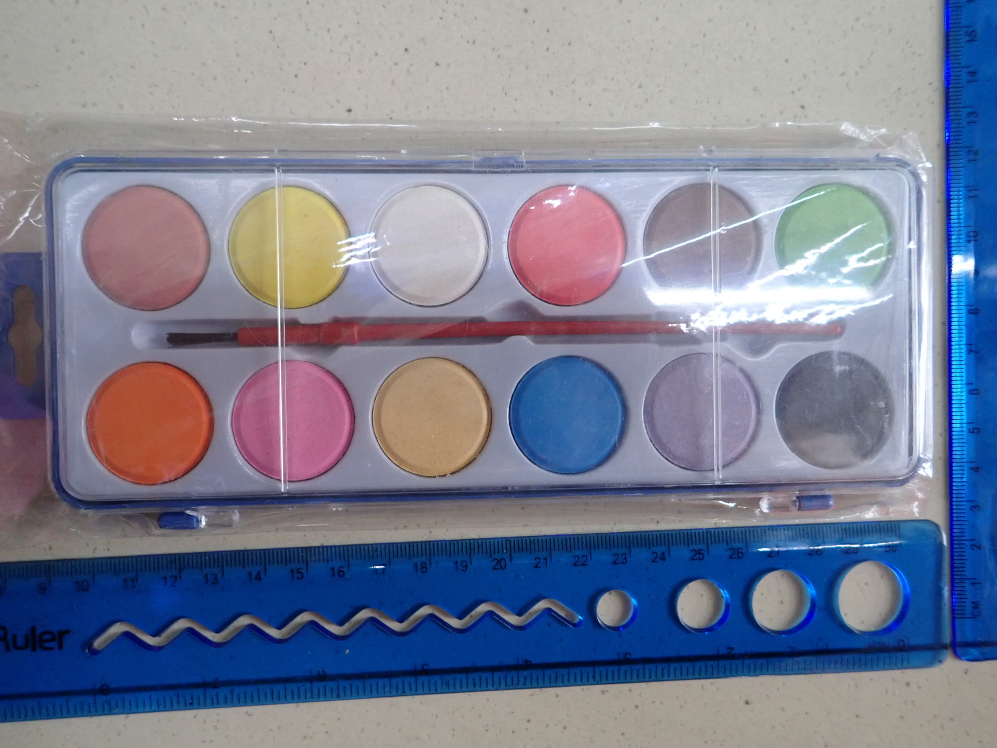 Watercolor Pressed Powder Set 6 Colors 8 Colors 12 Colors 16 Colors 18 Colors 24 Colors Watercolor Powder Non-Toxic Watercolor Powder