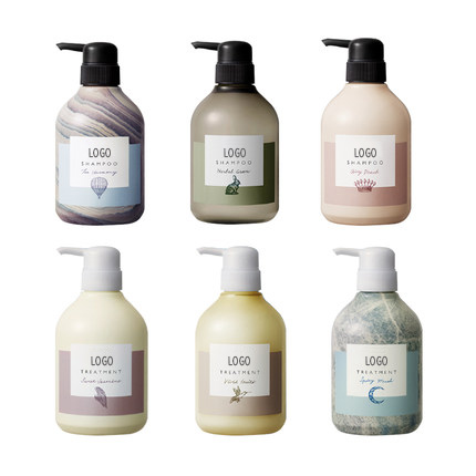 Factory Production Wholesale Large Bottle Shampoo Silicone Oil-Free Shampoo &amp; Hair Conditioner Weak Acid Plant Washing and Protection Series