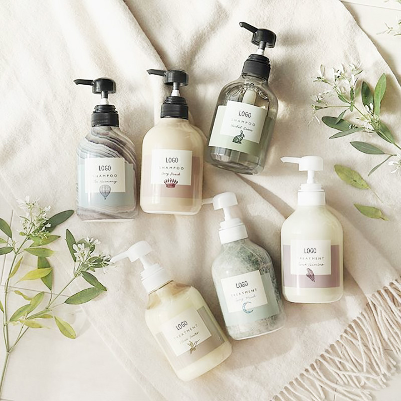 Factory Production Wholesale Large Bottle Shampoo Silicone Oil-Free Shampoo &amp; Hair Conditioner Weak Acid Plant Washing and Protection Series
