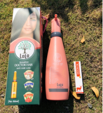 Lana Black Rice Hair Conditioner 500ml Multi-Effect Repair Smooth Improve Frizzy Hair Hair Quality