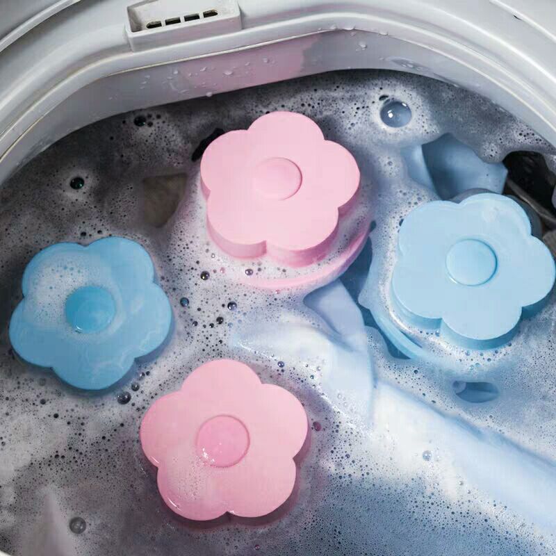 Washing machine Filter mesh bag floating Hair Remover Laundry Bag Cleaning Filter Hair Remover and hair Remover magic device hair Bulb