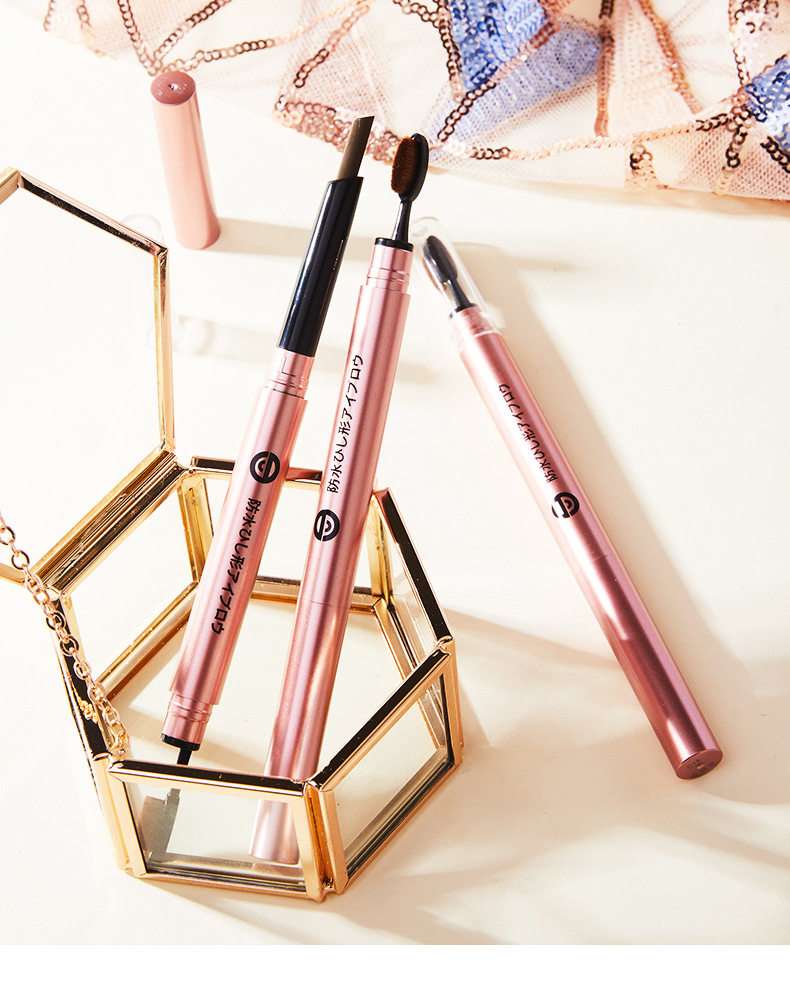 Cross-Border CD Double-Headed Eyebrow Pencil Toothbrush Type Blending Brush Automatic Rotating Waterproof Not Easy to Smudge Eyebrow Powder Ultra-Fine Eyebrow Pencil Eyebrow Pencil Cross-Border CD Double-Headed Eyebrow Pencil Toothbrush Type Blending Brush Automatic Rotating Waterproof Not Easy to Smudge Eyebrow Powder Ultra-Fine Eyebrow Pencil Eyebrow Pencil
