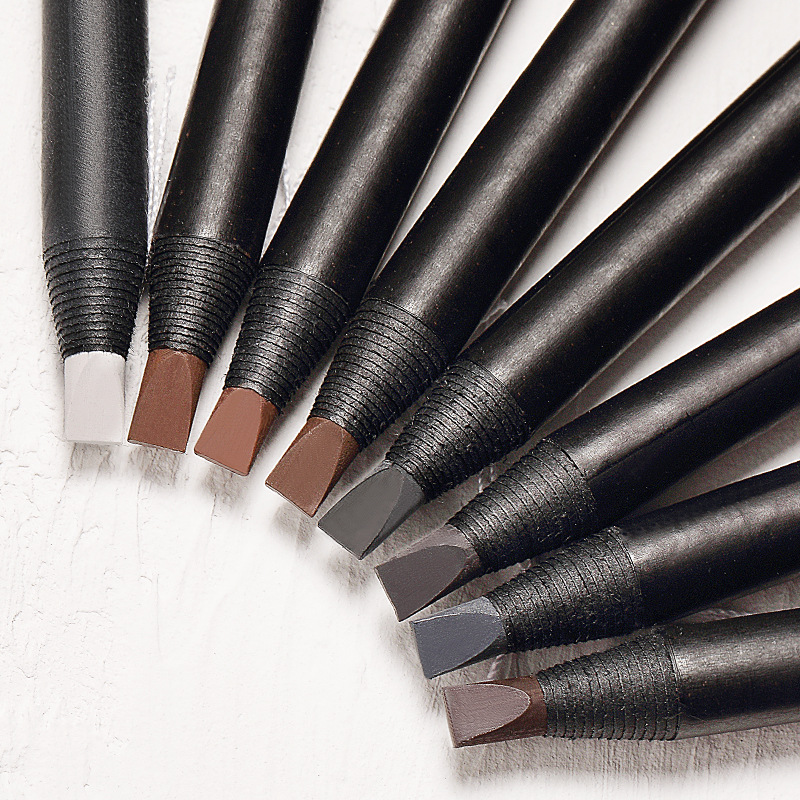 Good Makeup Machete Hard Core Mist Line Drawing Eyebrow Pencil Waterproof Sweat-Proof Natural Not Smudge Non-Marking Makeup Artist