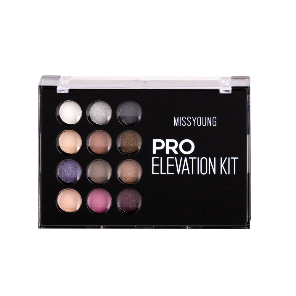 Missyoung New Product Makeup Palette Eye Shadow Plate Powder Blush Eyebrow Pencil Lip Gloss Combination Mini Set Foreign Trade Popular Style