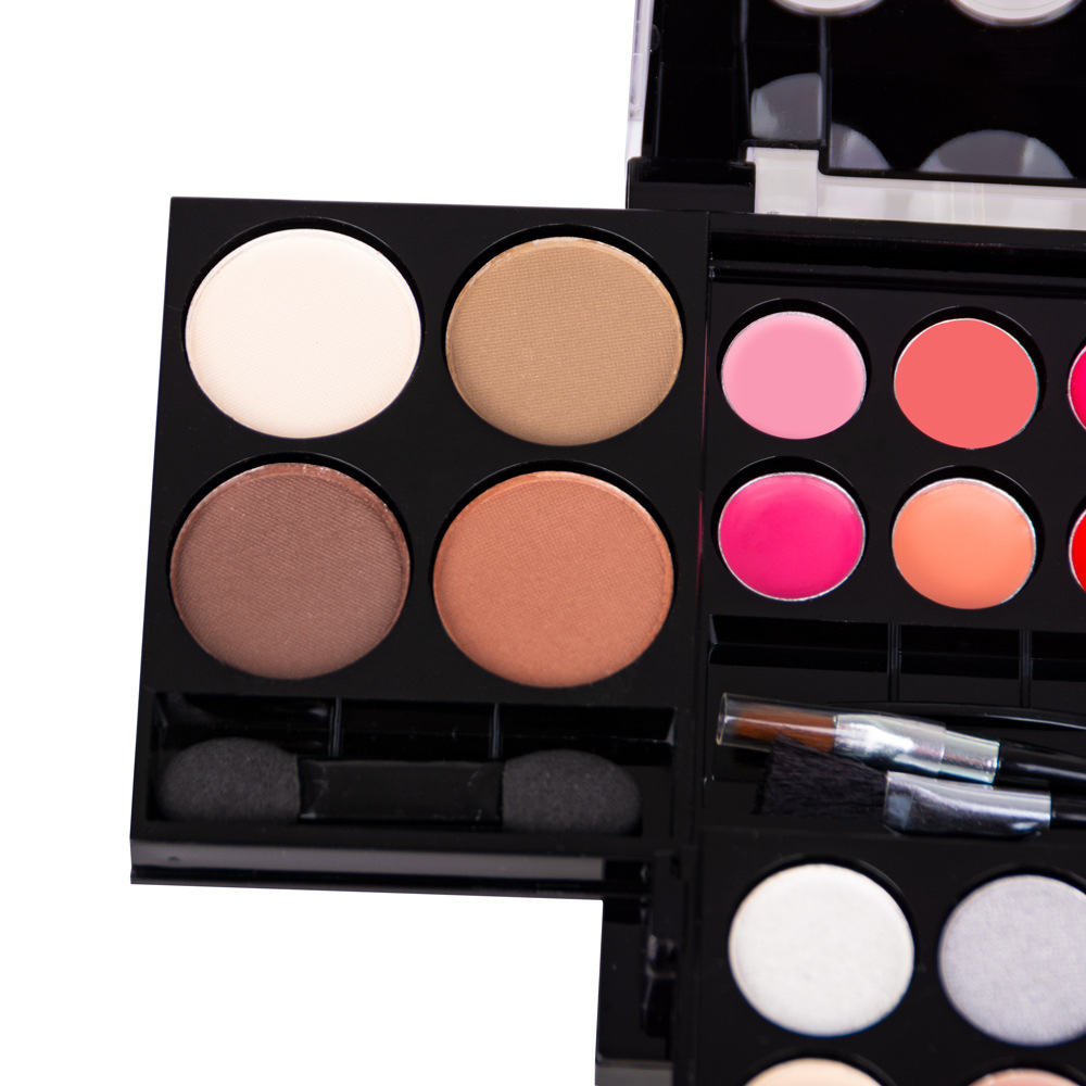 Missyoung New Product Makeup Palette Eye Shadow Plate Powder Blush Eyebrow Pencil Lip Gloss Combination Mini Set Foreign Trade Popular Style Missyoung New Product Makeup Palette Eye Shadow Plate Powder Blush Eyebrow Pencil Lip Gloss Combination Mini Set Foreign Trade Popular Style