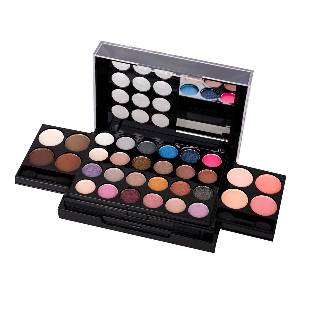 Missyoung New Product Makeup Palette Eye Shadow Plate Powder Blush Eyebrow Pencil Lip Gloss Combination Mini Set Foreign Trade Popular Style Missyoung New Product Makeup Palette Eye Shadow Plate Powder Blush Eyebrow Pencil Lip Gloss Combination Mini Set Foreign Trade Popular Style