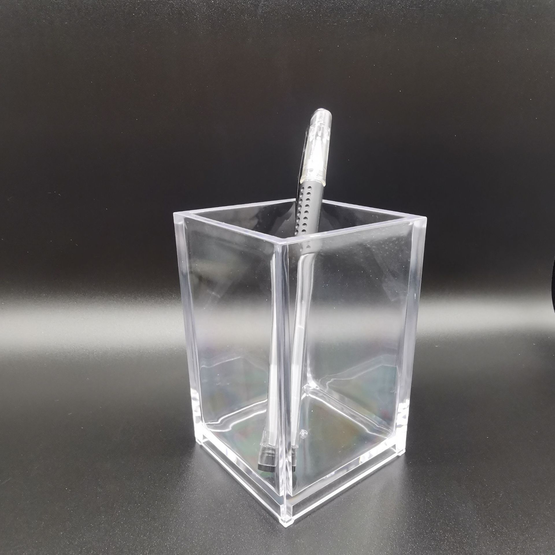 Desktop Storage Box Eyebrow Pencil Brush Holder Makeup Brush Set Eyebrow Pencil Color Set Brush Pen Holder Acrylic Eyebrow Pencil Storage Box