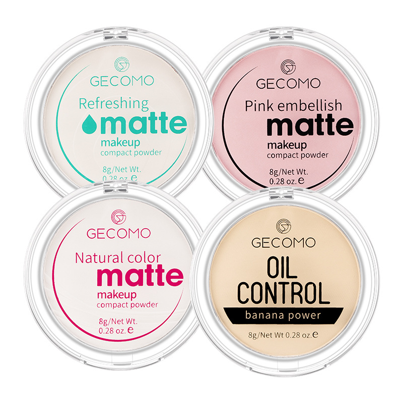 Concealer Banana Powder Long Lasting Oil Control Face Powder Makeup Powder Waterproof Brightening Finishing Powder Highlighting Powder Matte