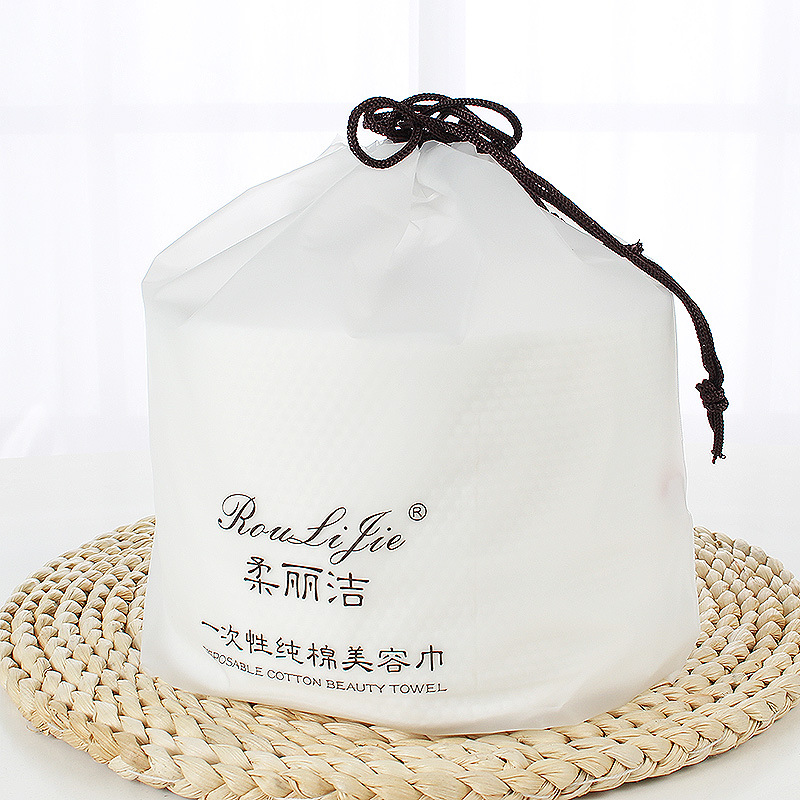 Soft Cleansing Face Towel Disposable Wash Face Towel Cotton Pads Paper Beauty Towel Soft Towel Roll Face Wiping Towel Face Towel Cotton Puff