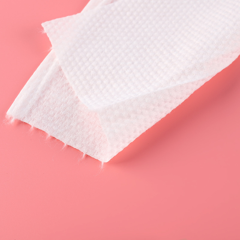 Thickened Pearl Pattern Disposable Wet and Dry Cotton Pads Paper Wholesale Beauty Salon Makeup Cleansing Cotton Face Cleansing Face Washing Towel