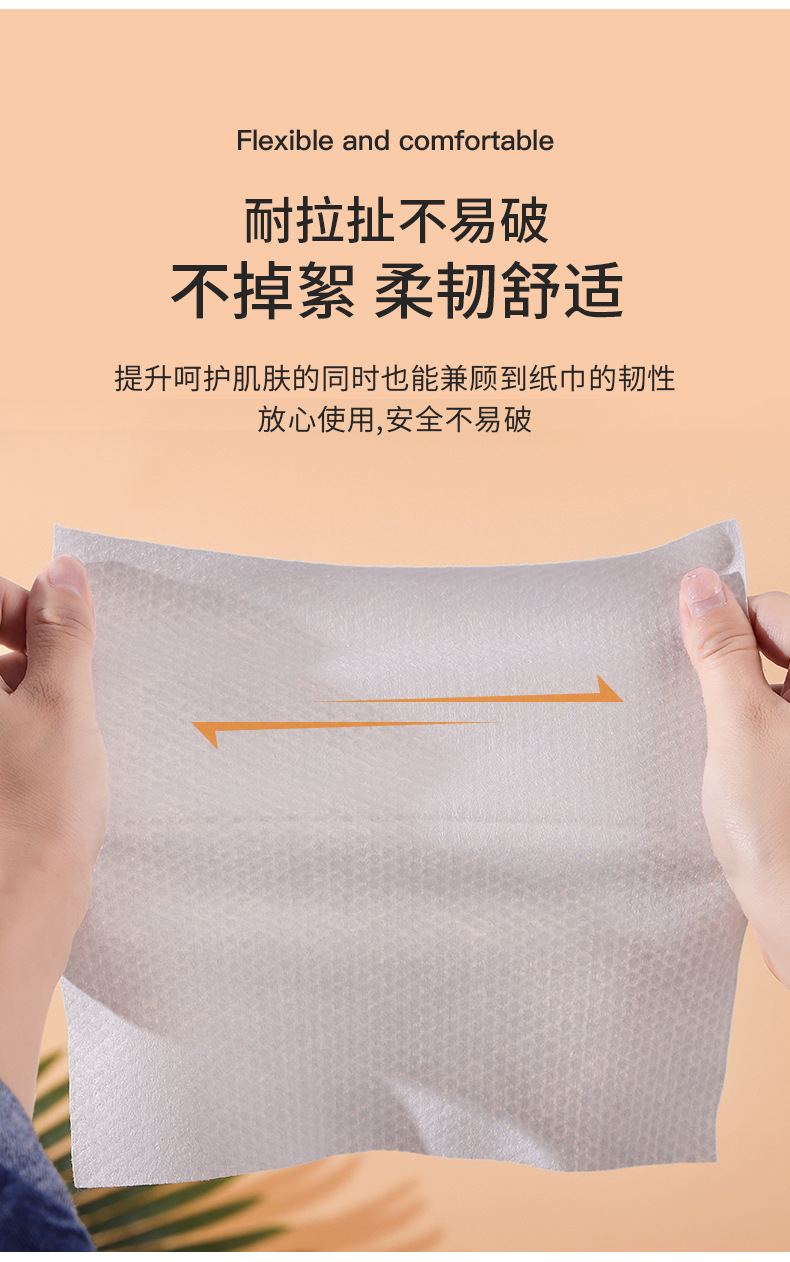 Removable Disposable Cleaning Towel Wash Face Towel Thickened Face Wiping Towel Face Towel Dust-Free Cotton Pads Paper Cotton Puff 80 Sheets