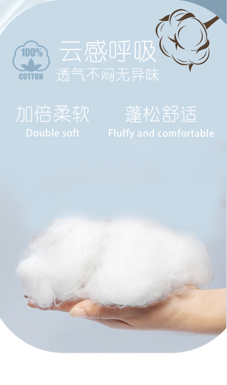 Feel Medical Disinfection Grade Sanitary Napkins Wholesale Pure Cotton Protection Mat Anion Private Parts Maintenance Sanitary Pads Full Box in Stock
