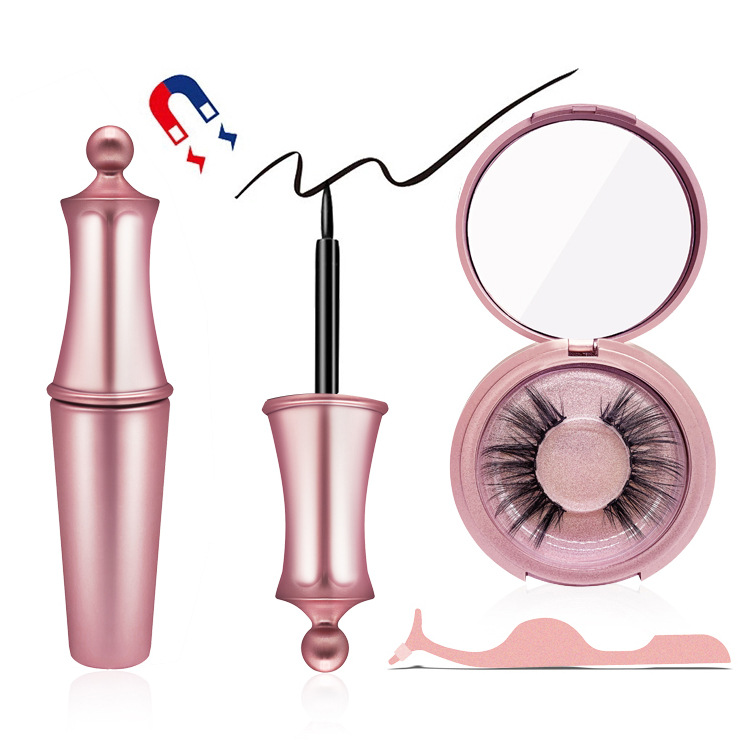 Eyeliner Quantum Magnetic False Eyelashes Single 1 Pair 3D False Eyelashes Magnetic Suction Eyelashes Magnet Eyelashes