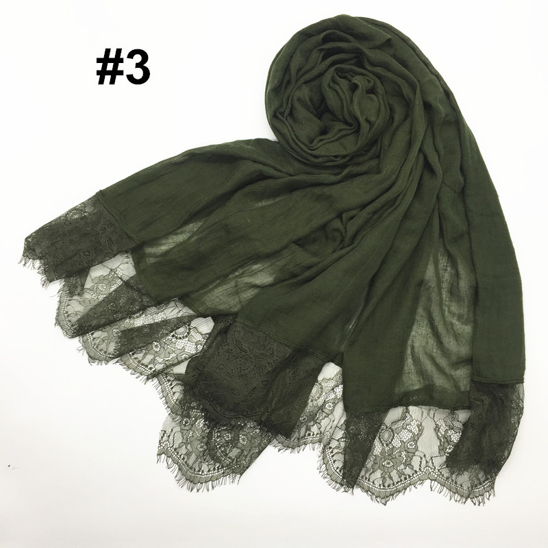 Women's Shawl Solid Color Lace Scarf Small Eyelashes Middle East Cross-Border Closed Toe Dual Purpose Scarf Shawl for Women Women's Shawl Solid Color Lace Scarf Small Eyelashes Middle East Cross-Border Closed Toe Dual Purpose Scarf Shawl for Women