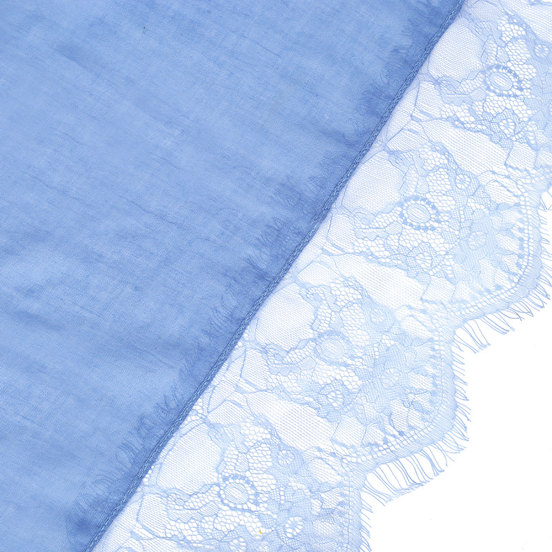 Women's Shawl Solid Color Lace Scarf Small Eyelashes Middle East Cross-Border Closed Toe Dual Purpose Scarf Shawl for Women Women's Shawl Solid Color Lace Scarf Small Eyelashes Middle East Cross-Border Closed Toe Dual Purpose Scarf Shawl for Women