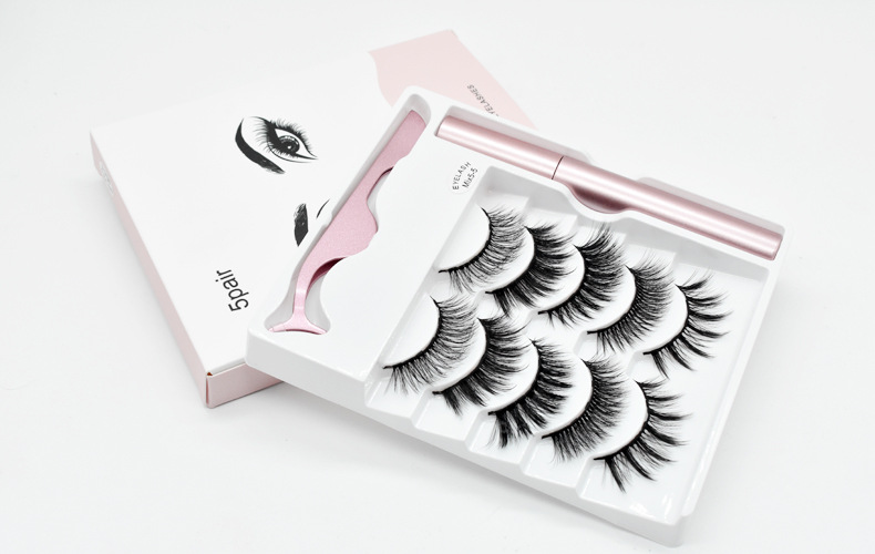 5 Pairs of Assortment Pack Magnetic False Eyelash Eyeliner Set Magnetic Eyeliner Tweezers 5mix Magnetic Eyelashes 5 Pairs of Assortment Pack Magnetic False Eyelash Eyeliner Set Magnetic Eyeliner Tweezers 5mix Magnetic Eyelashes