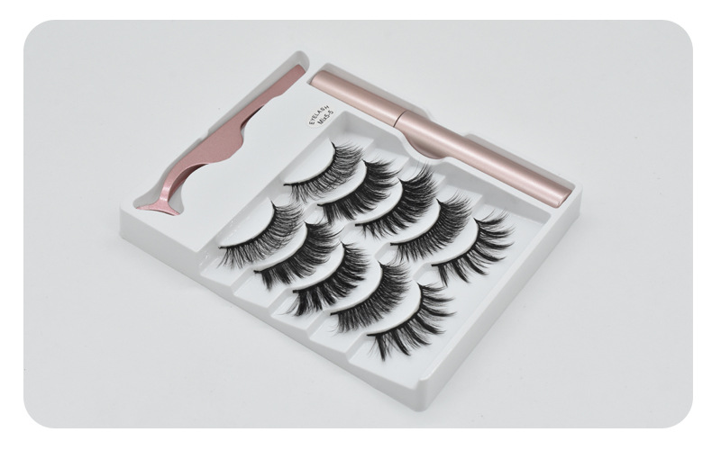 5 Pairs of Assortment Pack Magnetic False Eyelash Eyeliner Set Magnetic Eyeliner Tweezers 5mix Magnetic Eyelashes 5 Pairs of Assortment Pack Magnetic False Eyelash Eyeliner Set Magnetic Eyeliner Tweezers 5mix Magnetic Eyelashes