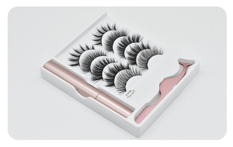 5 Pairs of Assortment Pack Magnetic False Eyelash Eyeliner Set Magnetic Eyeliner Tweezers 5mix Magnetic Eyelashes 5 Pairs of Assortment Pack Magnetic False Eyelash Eyeliner Set Magnetic Eyeliner Tweezers 5mix Magnetic Eyelashes