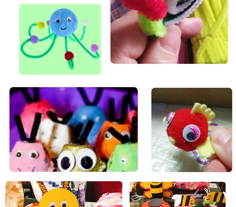 Color Plastic Moving Eyes with Adhesive Creative Handmade DIY with Eyelashes Eye Beads Stickers Black and White Eye Clay Accessories Color Plastic Moving Eyes with Adhesive Creative Handmade DIY with Eyelashes Eye Beads Stickers Black and White Eye Clay Accessories