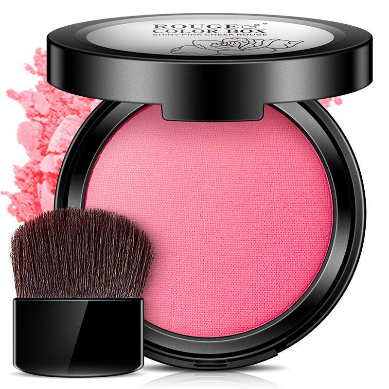 Bioaqua Dazzling Rouge Shading Powder Natural Brightening Skin Color Air Cushion Blusher Plate Makeup Nude Makeup Manufacturer