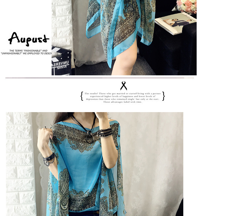 Sunprotective clothing for women's wear long thin coat Korean version long sleeve chiffon garment large size sunscreen