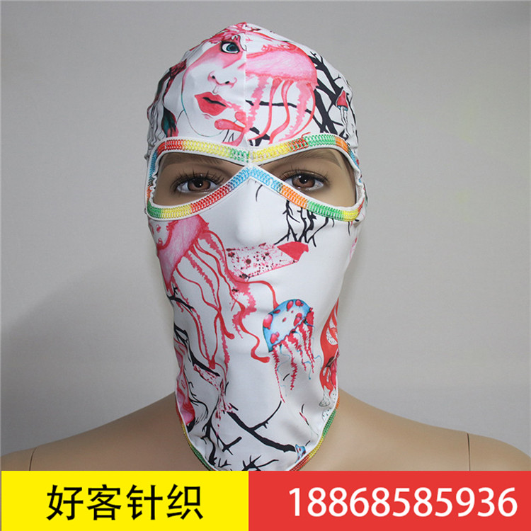 Ice cream sunscreen head scarf summer men&#039;s and women&#039;s cycling face cap multi-functional outdoor exercise breathable