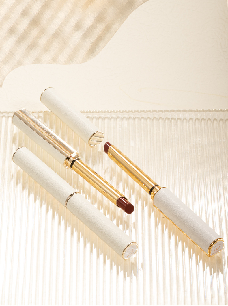 Perfect Small Diary Stiletto Small Tube Lipstick Matte Velvet Sheepskin Non-Fading Lipstick Lip Lacquer Wholesale Delivery