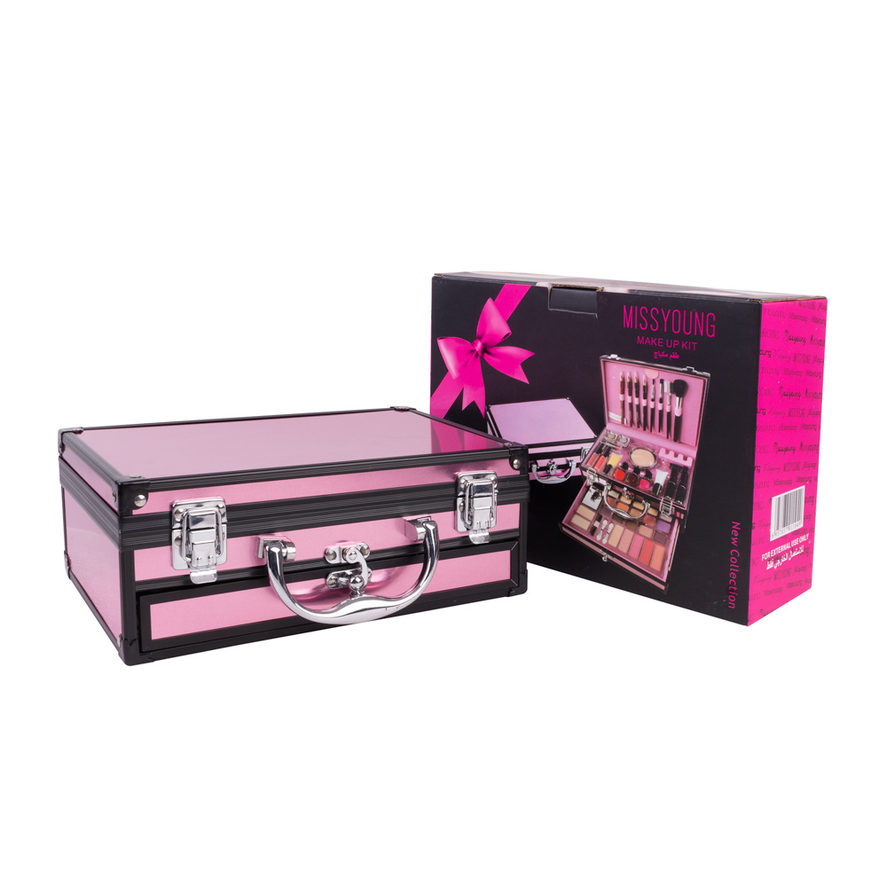 Foreign Trade Popular Style Makeup Artist Professional Makeup Set Cosmetics Set Eye Shadow Lipstick Manicure Mascara Combination
