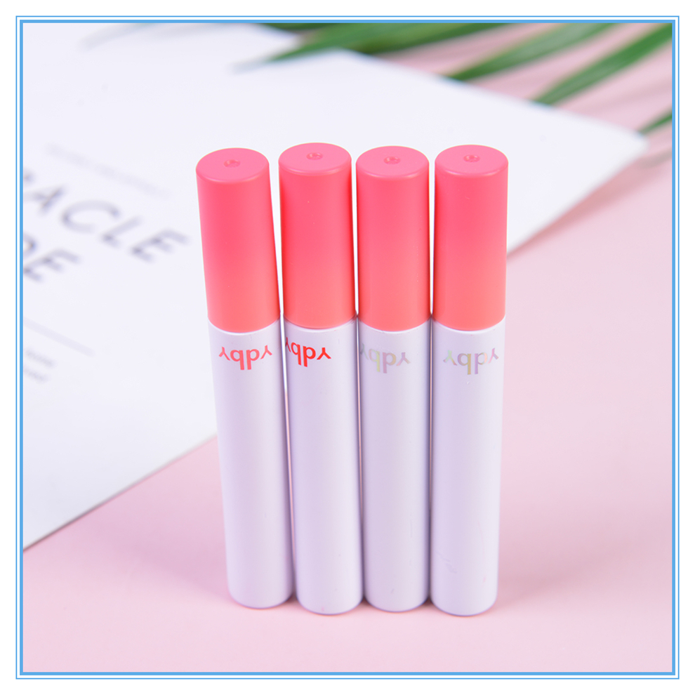 Small Smoke Tube Lip Lacquer Black Mascara Eyeliner Set Waterproof Sweat-Proof Not Smudge Smear-Proof Makeup Lasting No Stain on Cup