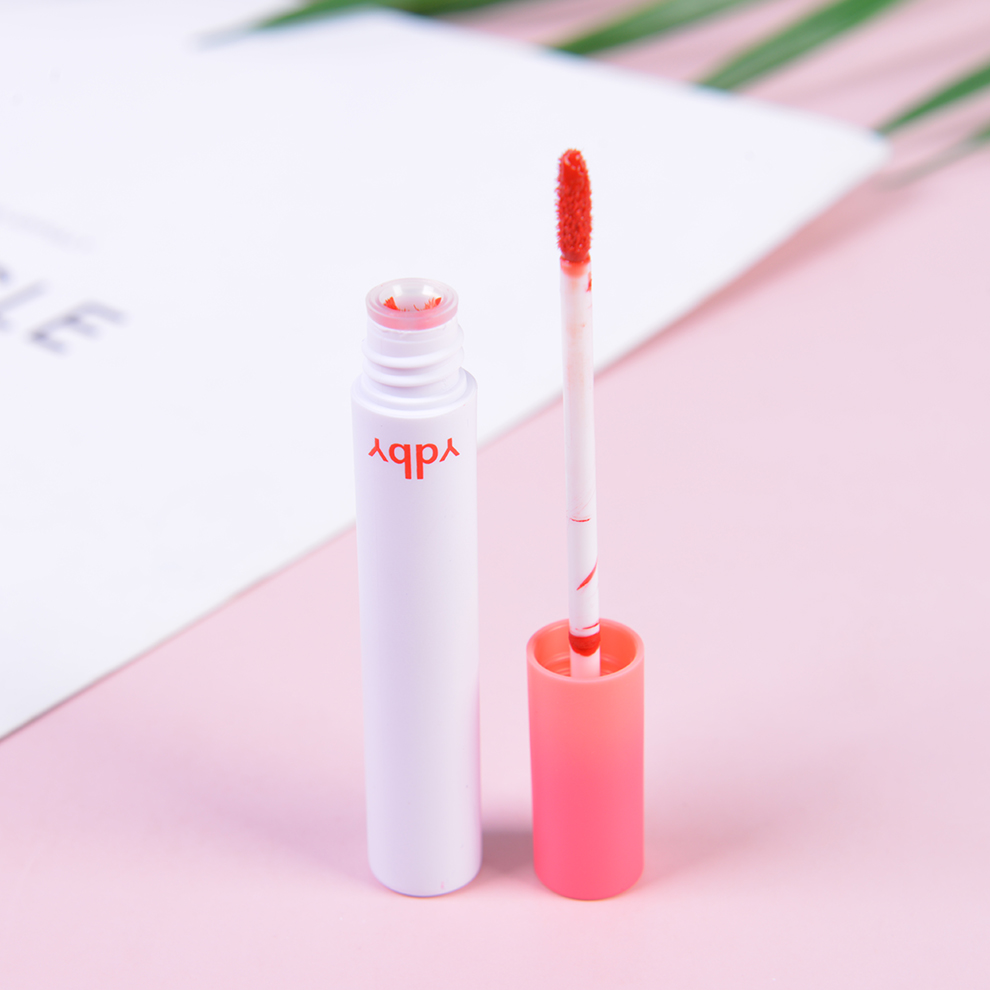 Small Smoke Tube Lip Lacquer Black Mascara Eyeliner Set Waterproof Sweat-Proof Not Smudge Smear-Proof Makeup Lasting No Stain on Cup